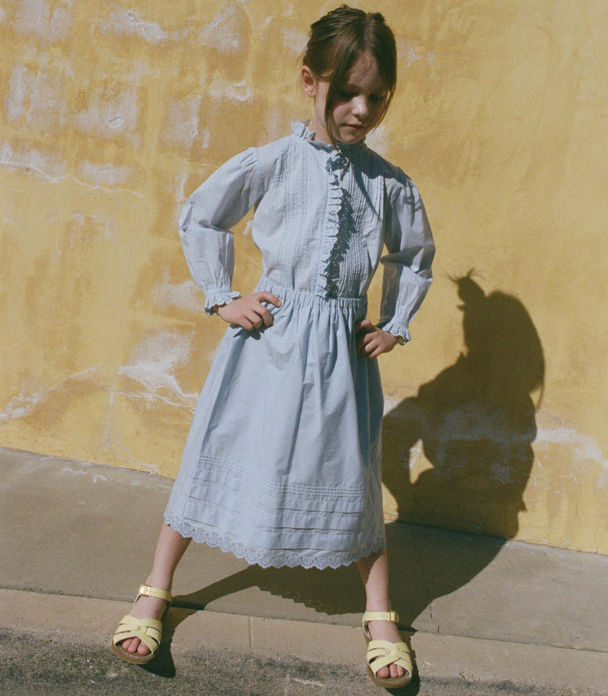 Little Sebastiane Midi Skirt in Dewdrop