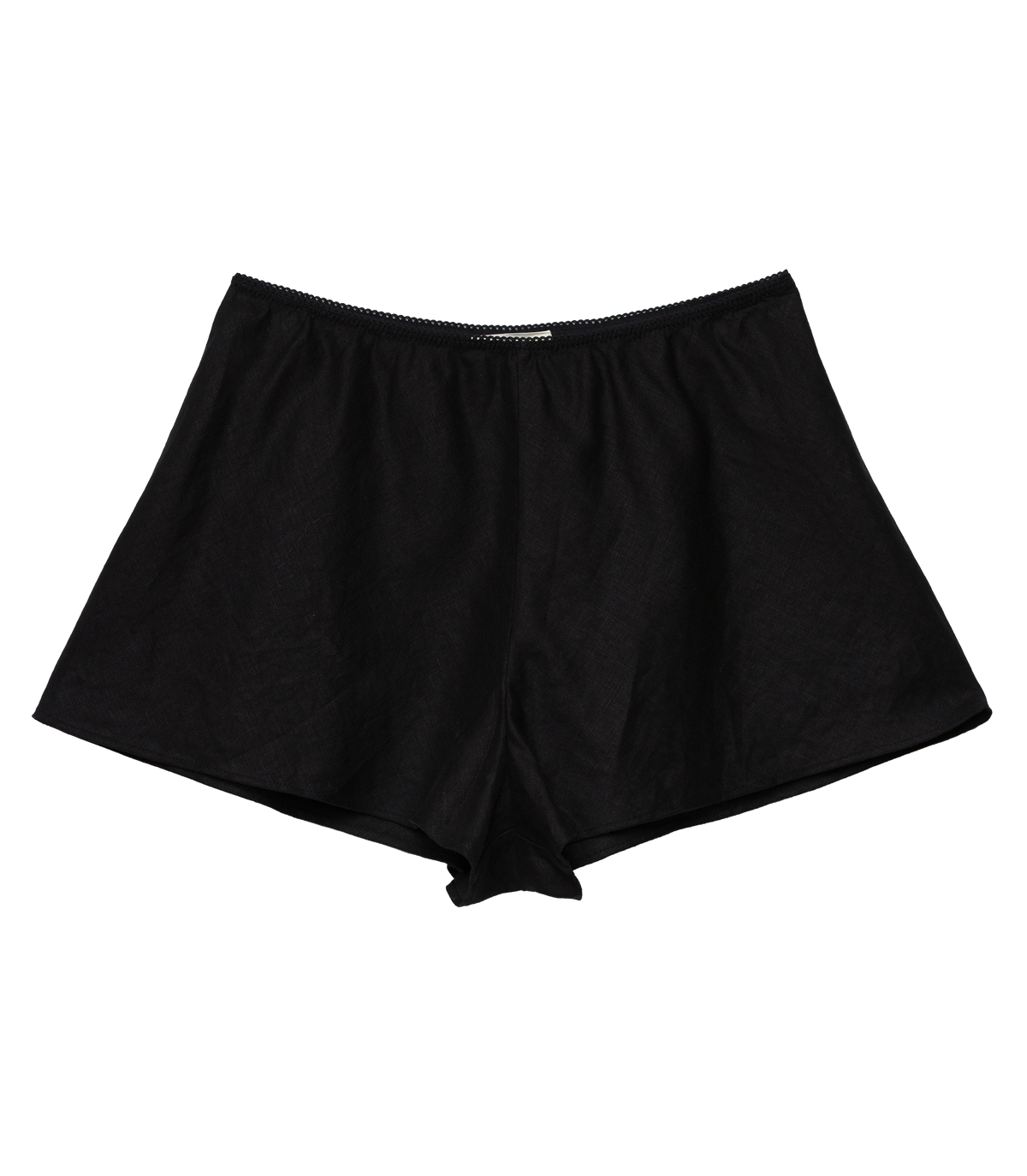 Loren Linen Short in Black, view 5
