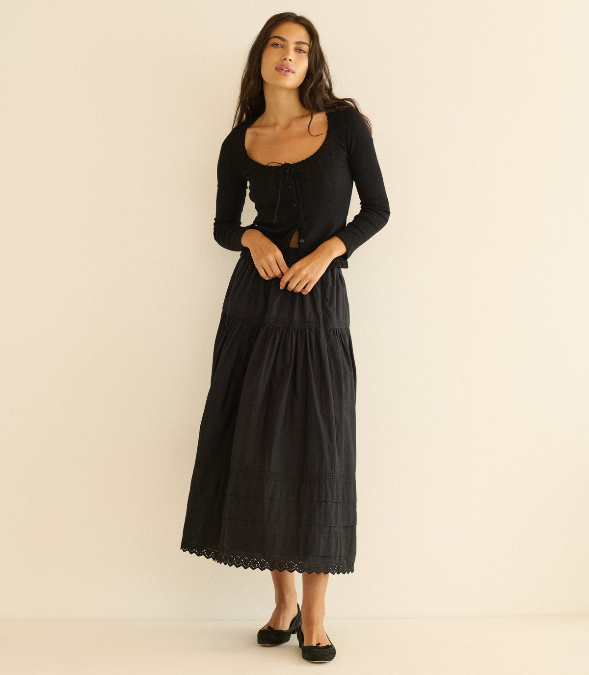 Lori Tee in Black, view 3