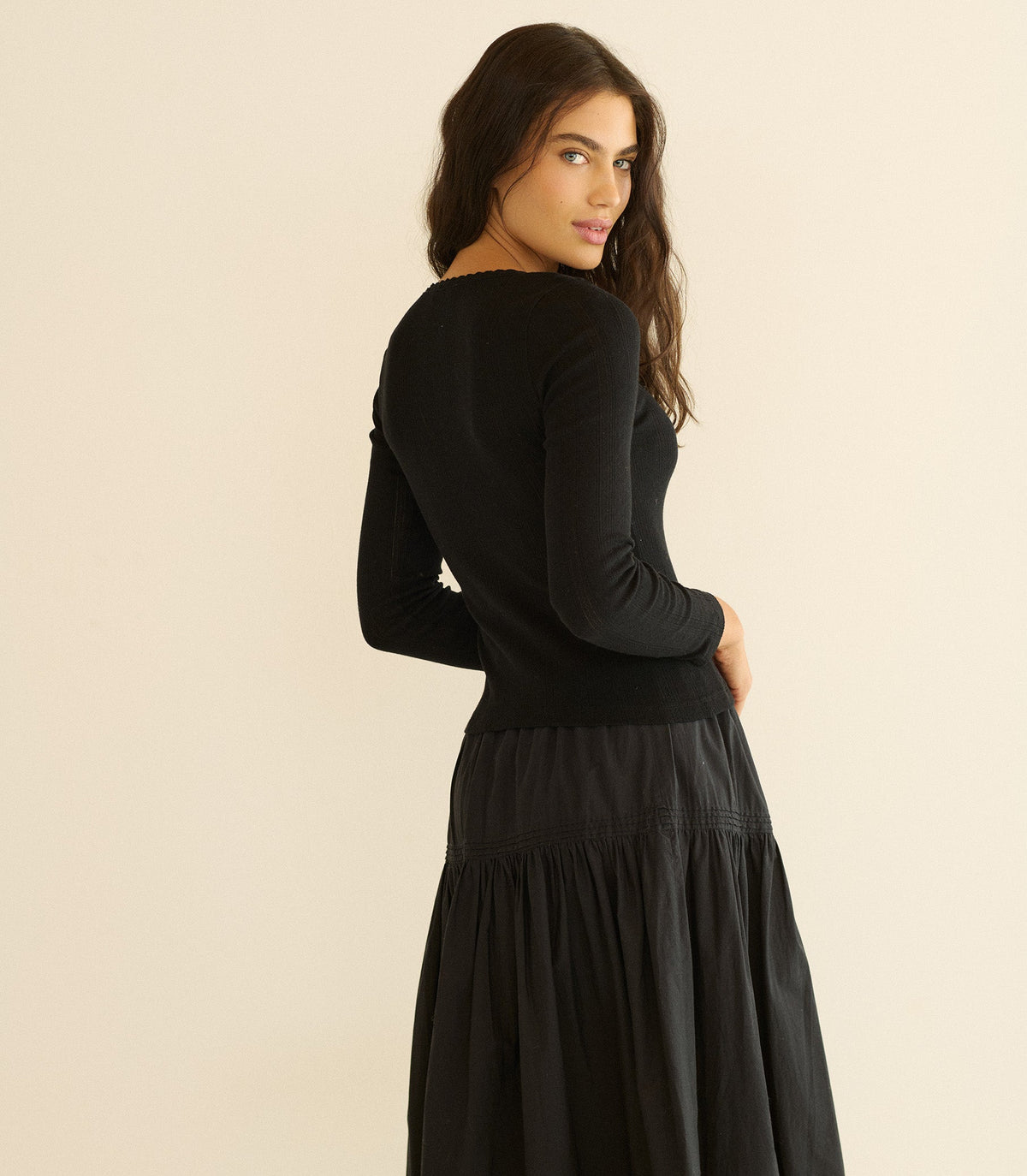 Lori Tee in Black, view 4