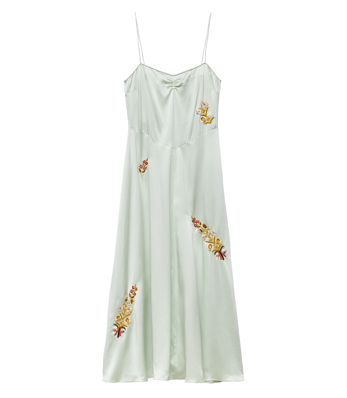 Lorraine Dress in Eucalyptus, view 10
