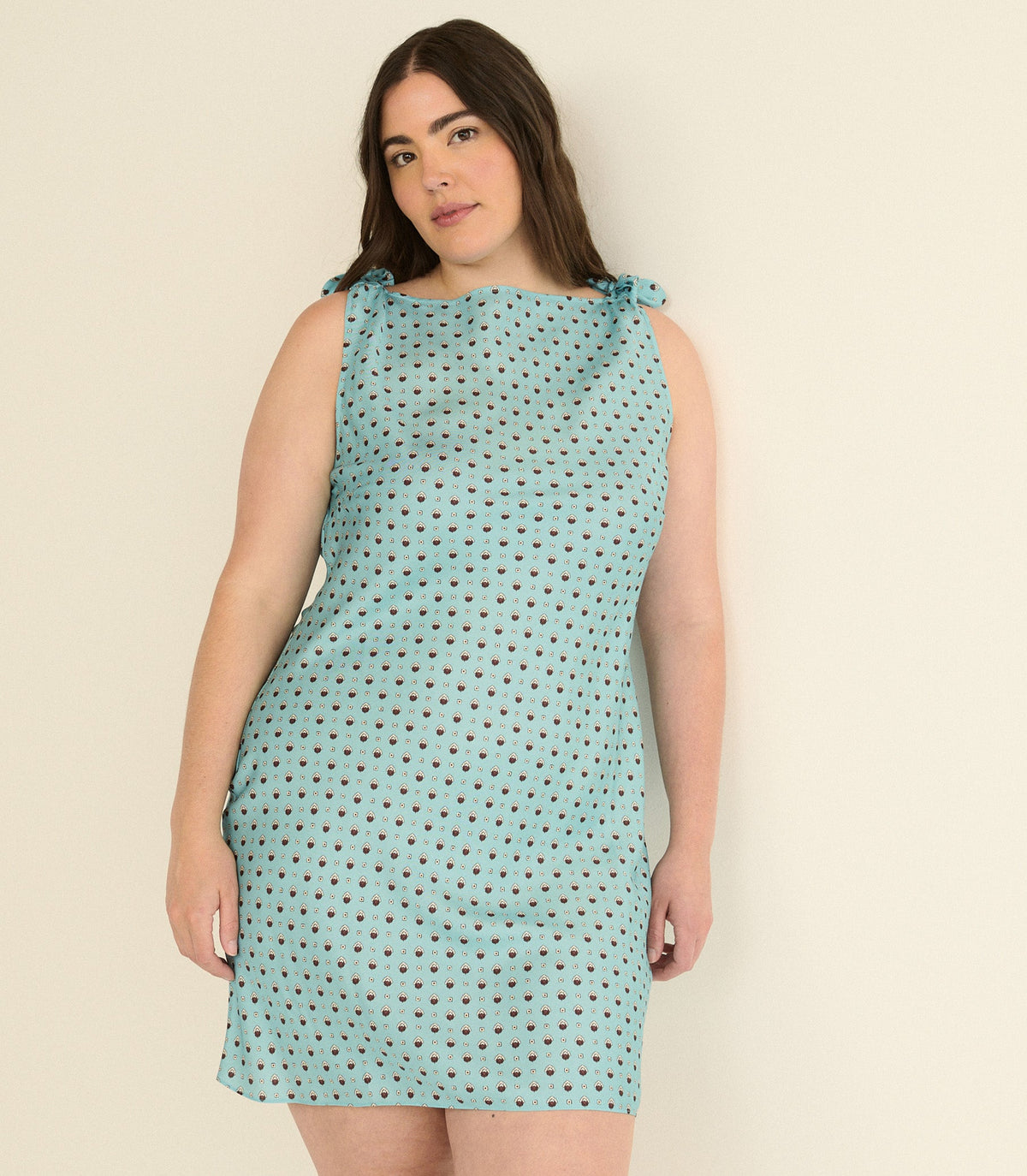 Maltina Dress in Lérins Foulard, view 7