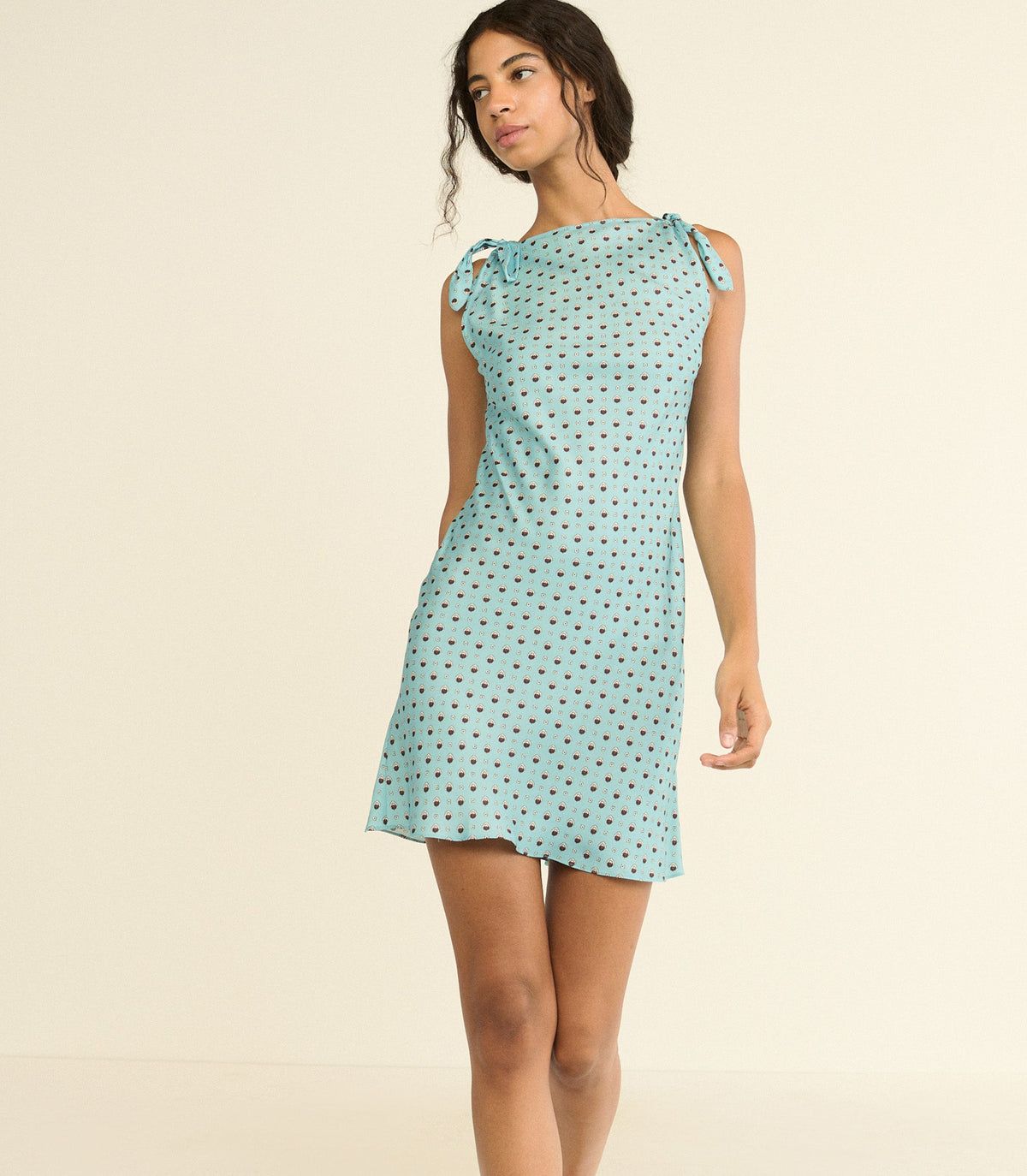 Maltina Dress in Lérins Foulard, view 5