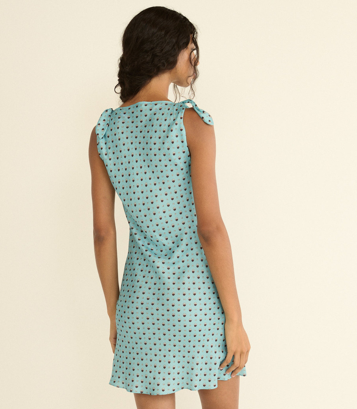 Maltina Dress in Lérins Foulard, view 3