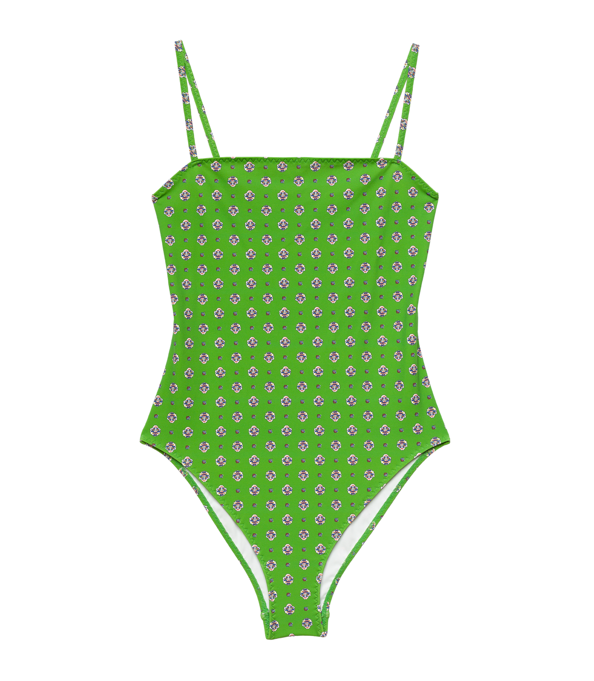 Marbella Maillot in Vert Cadiz Foulard, view 10
