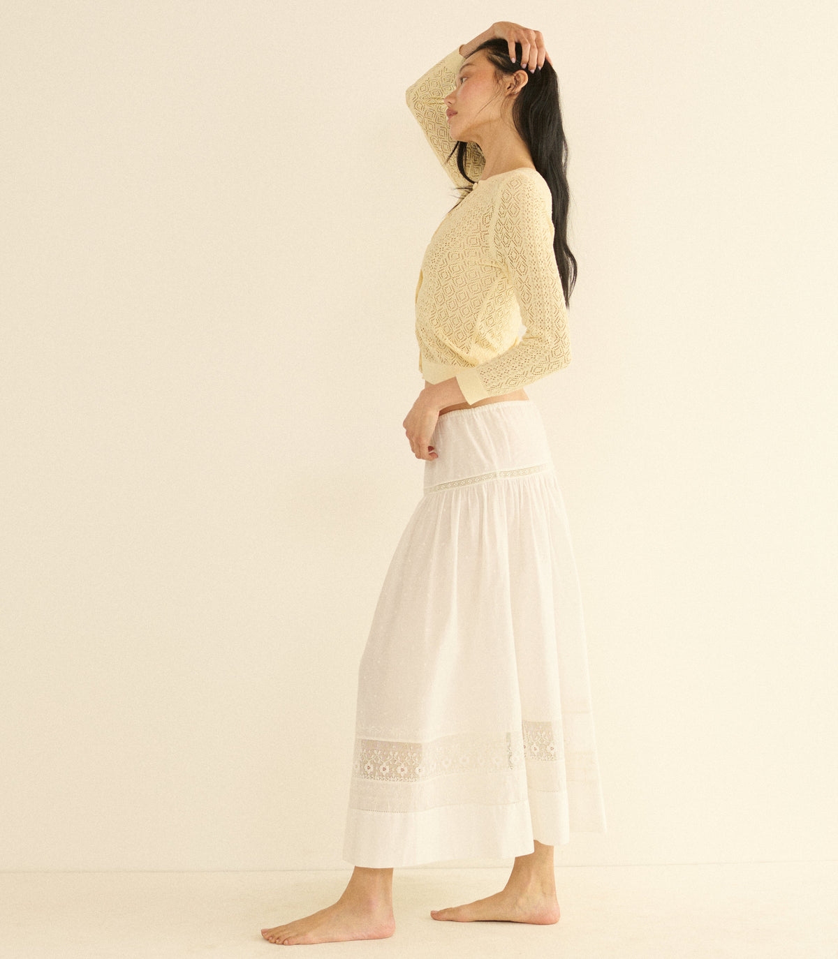 Marise Skirt in Salt, view 3