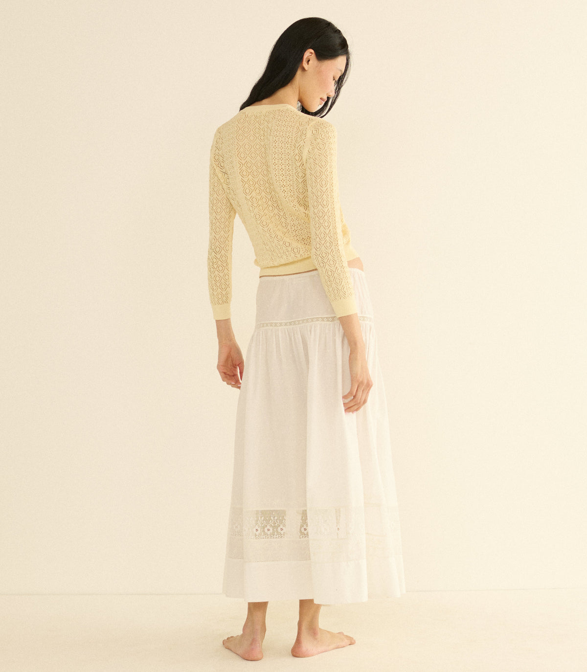 Marise Skirt in Salt, view 4