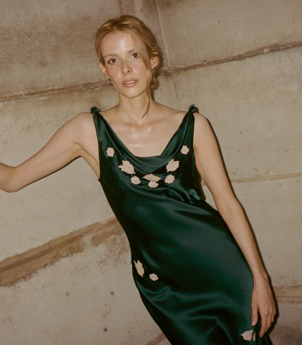 Matilde Dress in Scarab, view 3