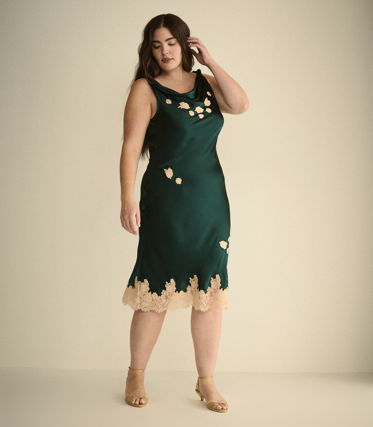 Matilde Dress in Scarab, view 6