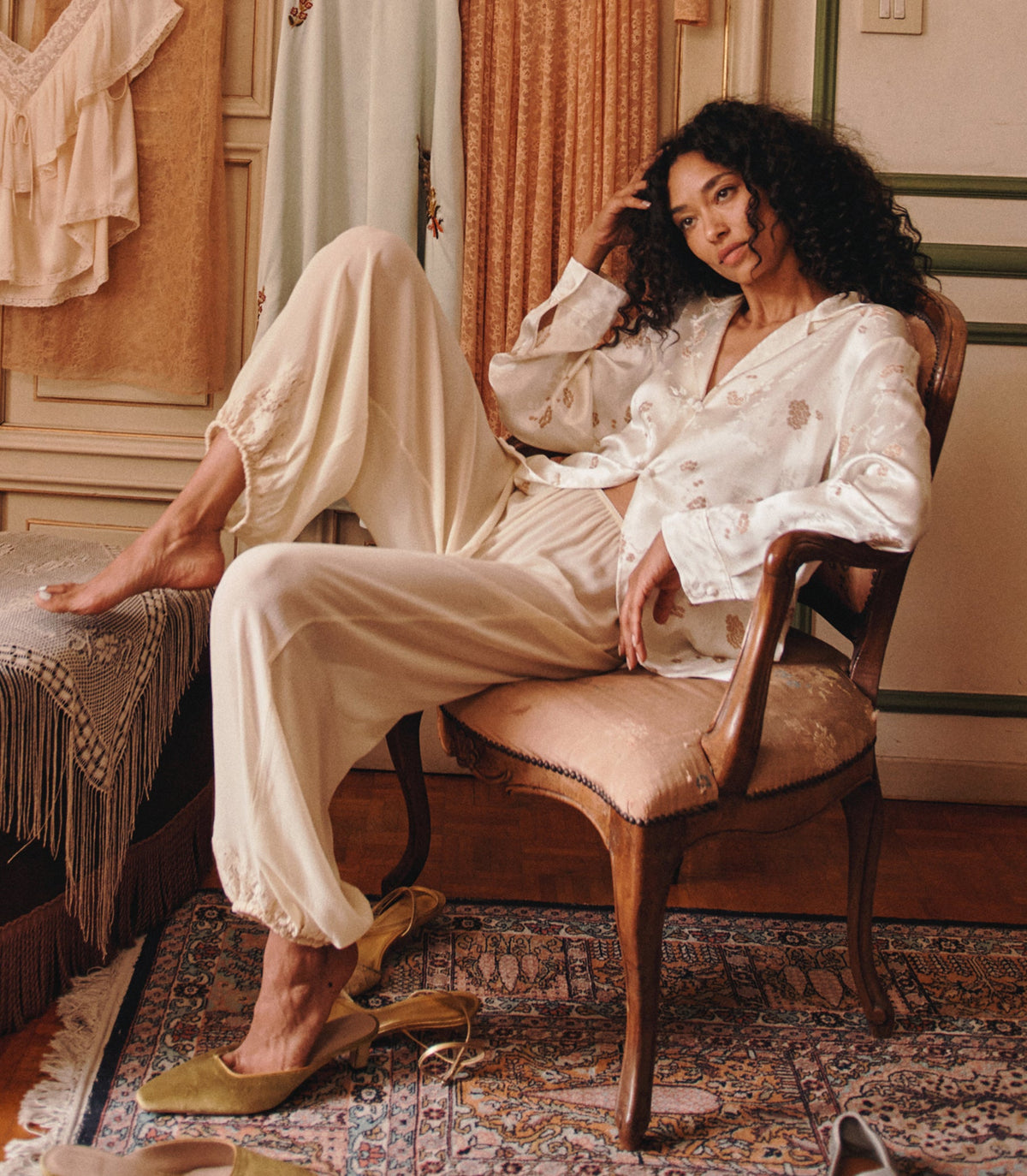 Maurise Top in Fresco Tappezzeria Jacquard, view 5