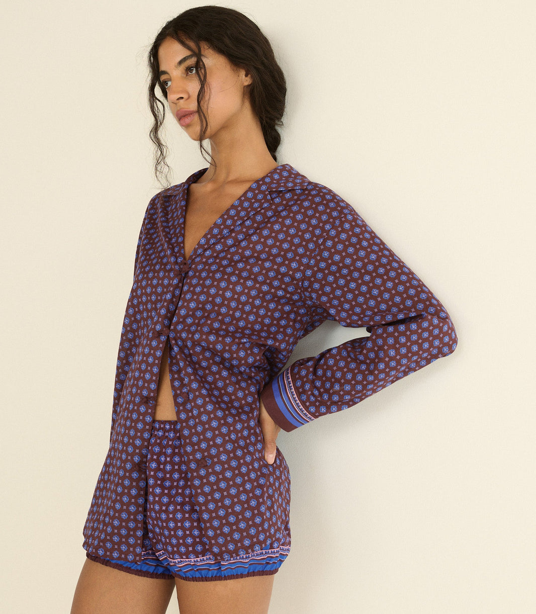 Maurise Top in Menorca Foulard