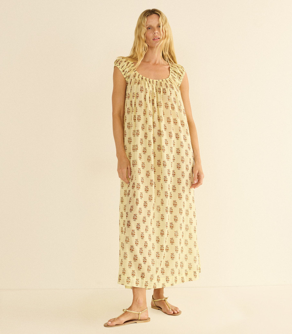 Meadowlark Dress in Dandelion Grove, view 3