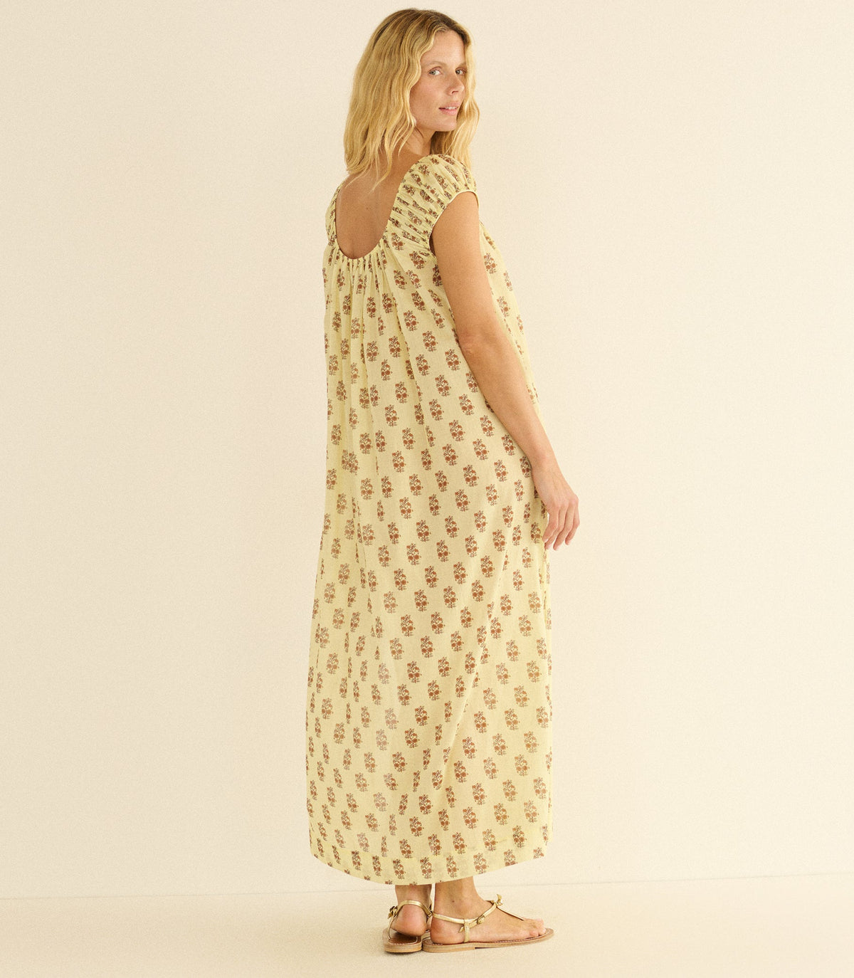 Meadowlark Dress in Dandelion Grove, view 5