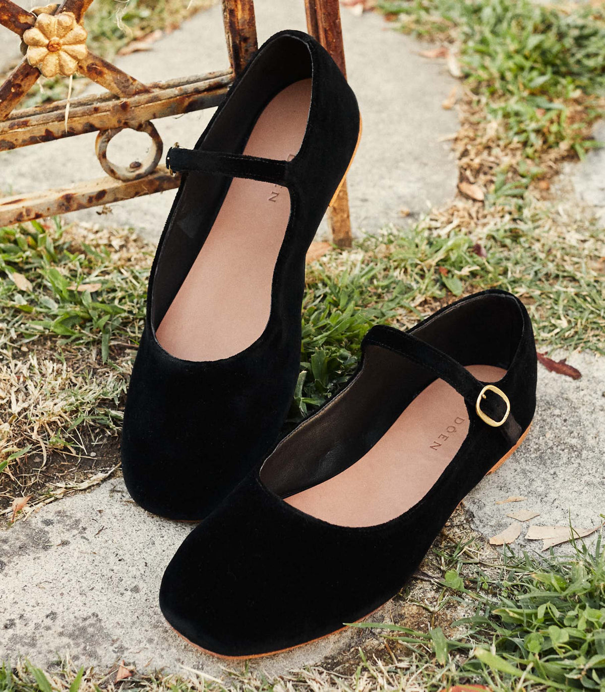 Mary Jane Slipper in Black, view 5