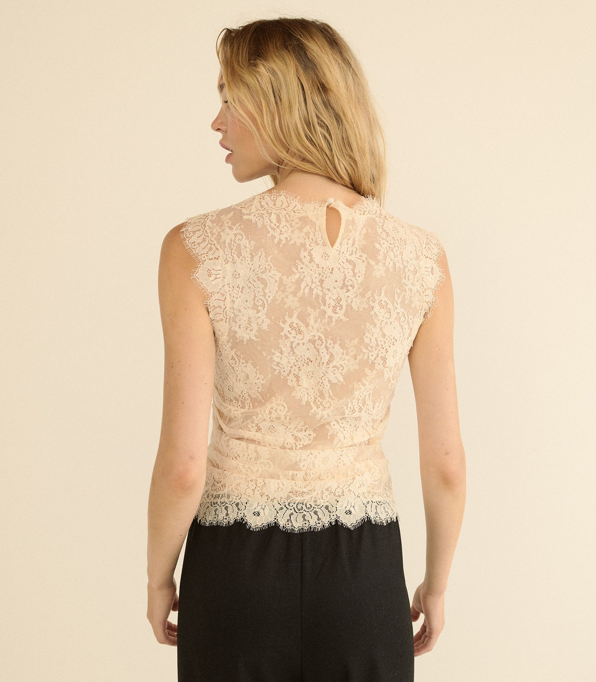 Nailah Top in Candlelight, view 4