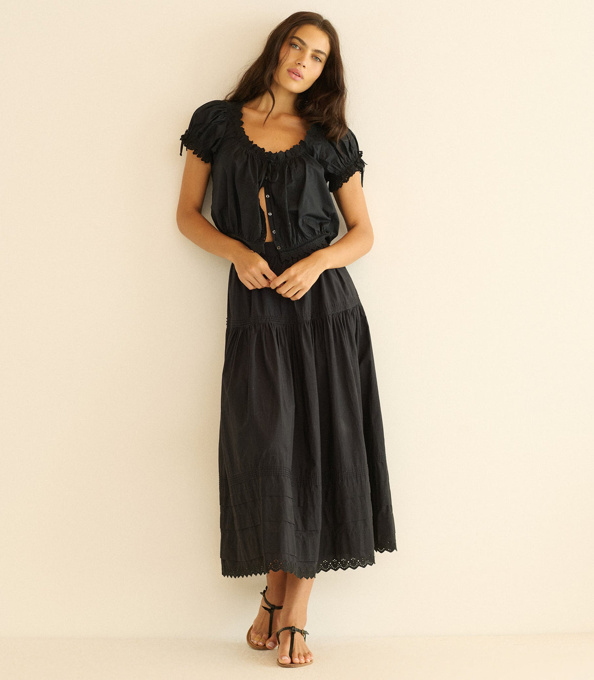 Sebastiane Skirt in Black, view 8