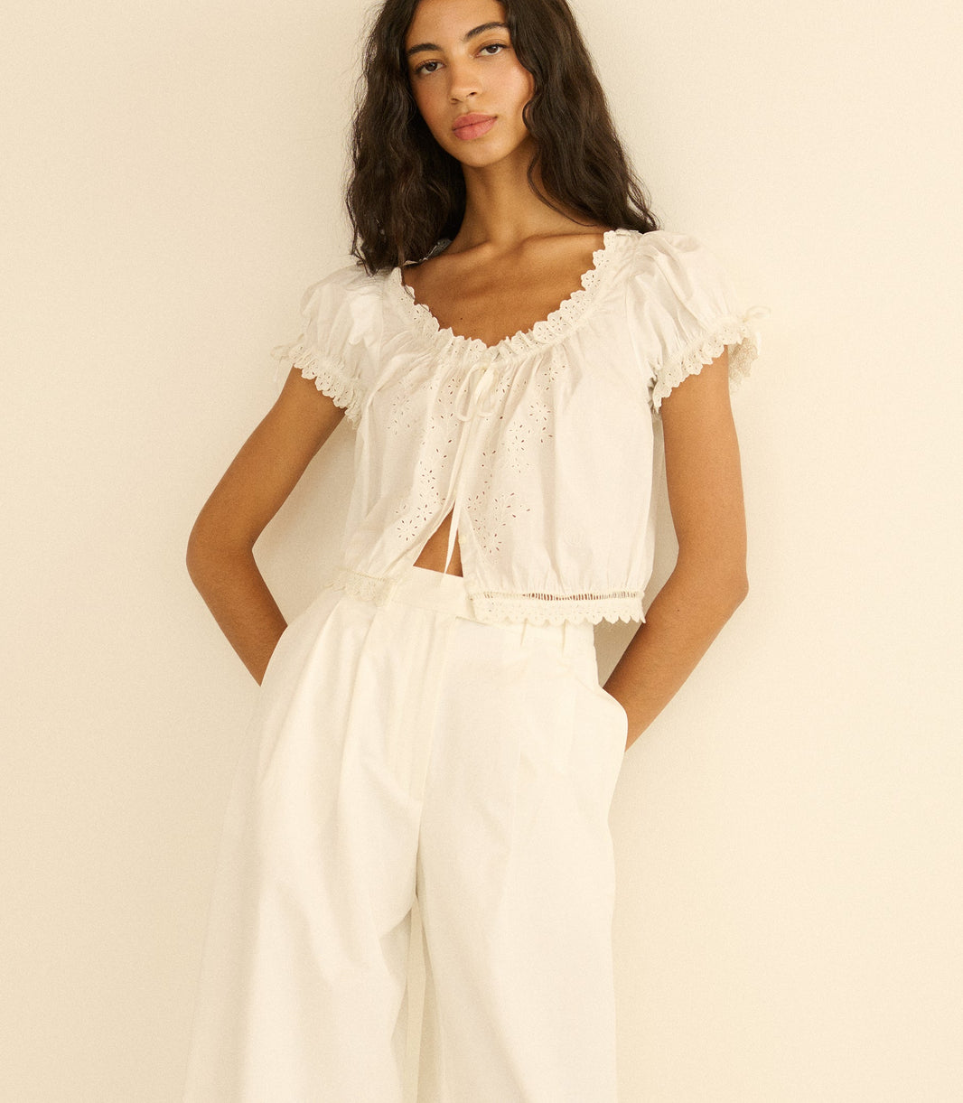 Nera Top in Salt