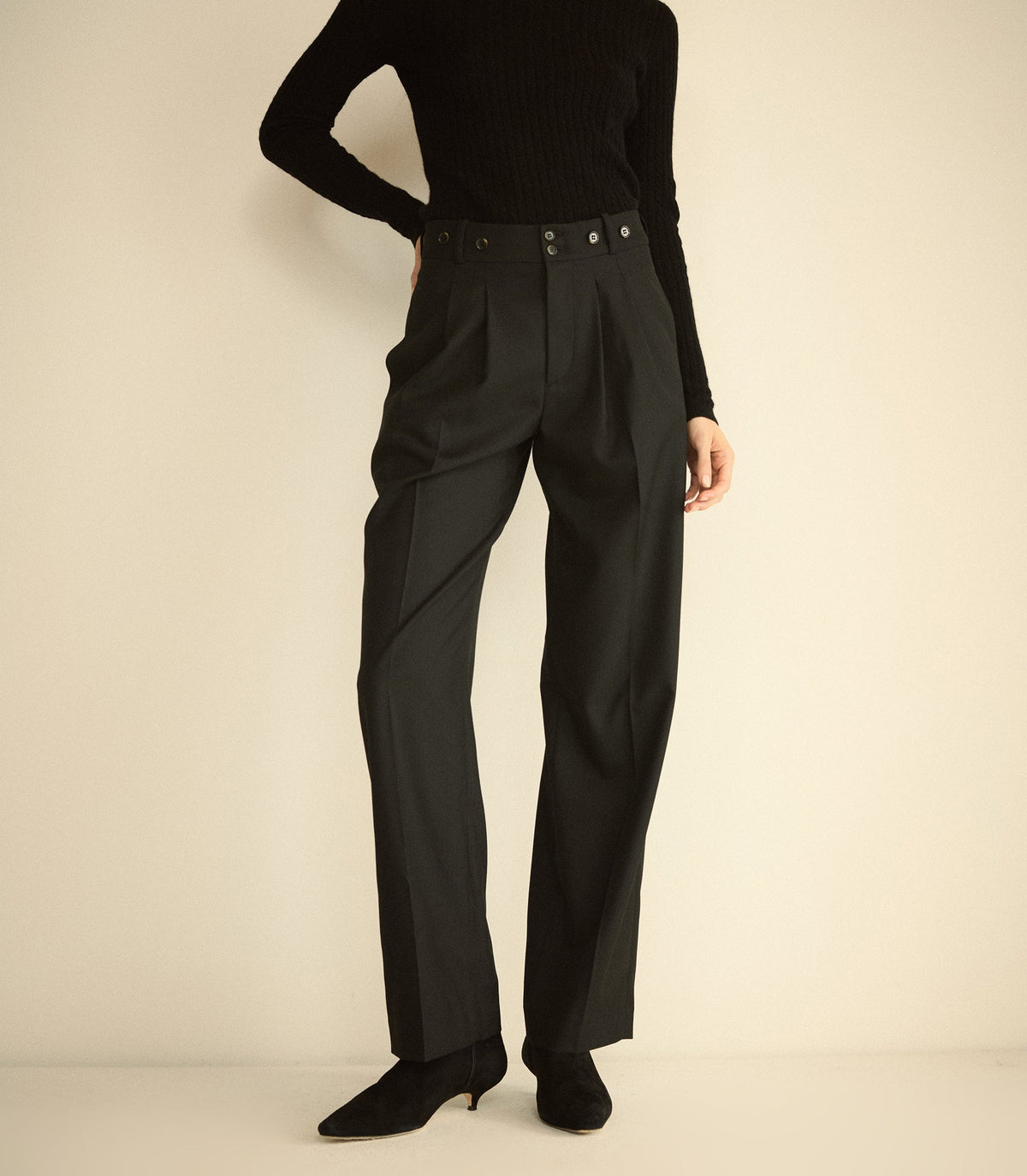 Olivia Pant in Black, view 3
