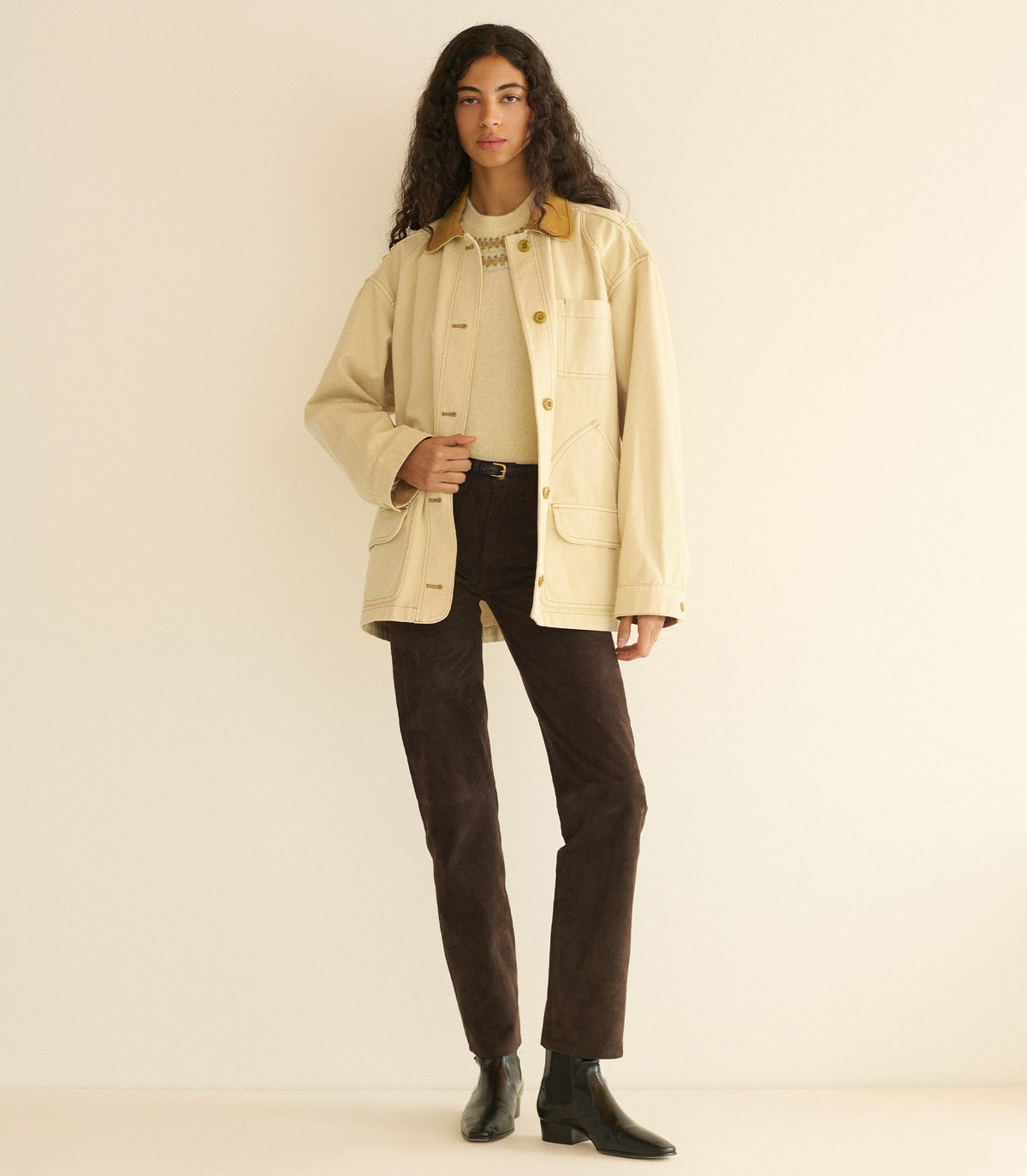 Pascual Jacket in Straw, view 6