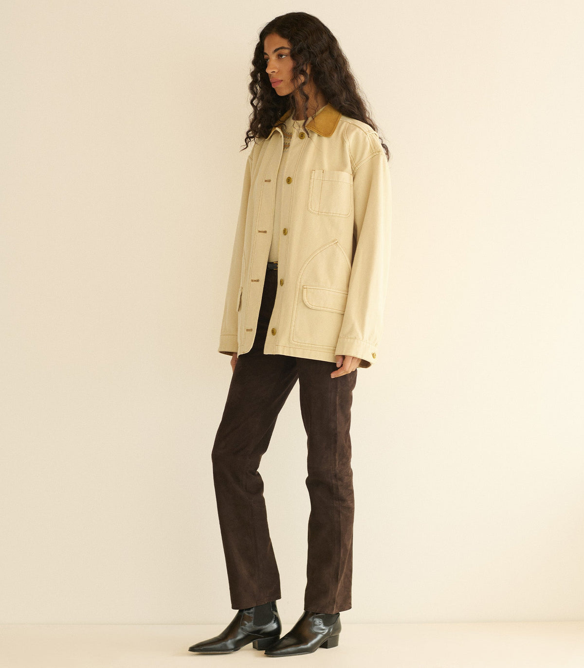 Pascual Jacket in Straw, view 5