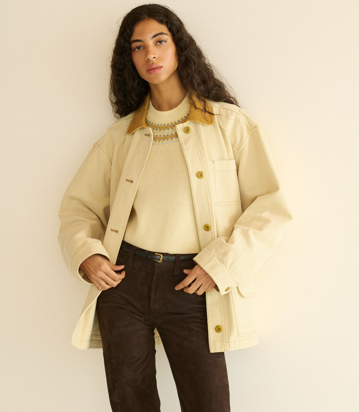 Pascual Jacket in Straw, view 4