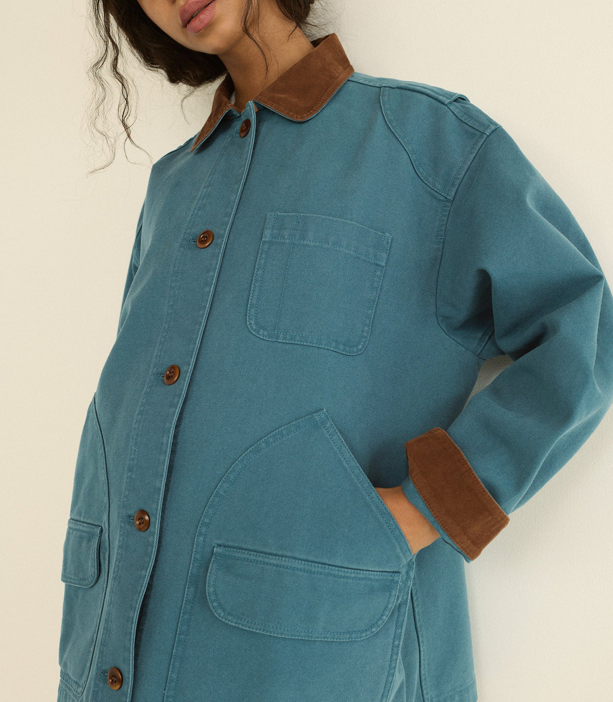 Pascual Jacket in Caspian Blue, view 7