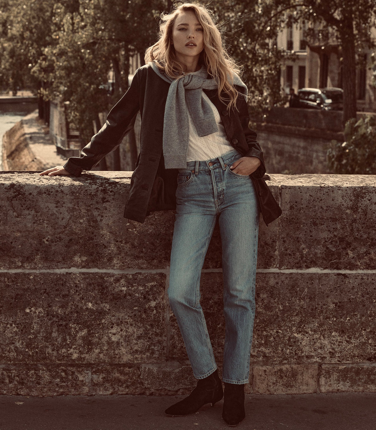 Paulene Jean in Cap Ferrat Light Wash