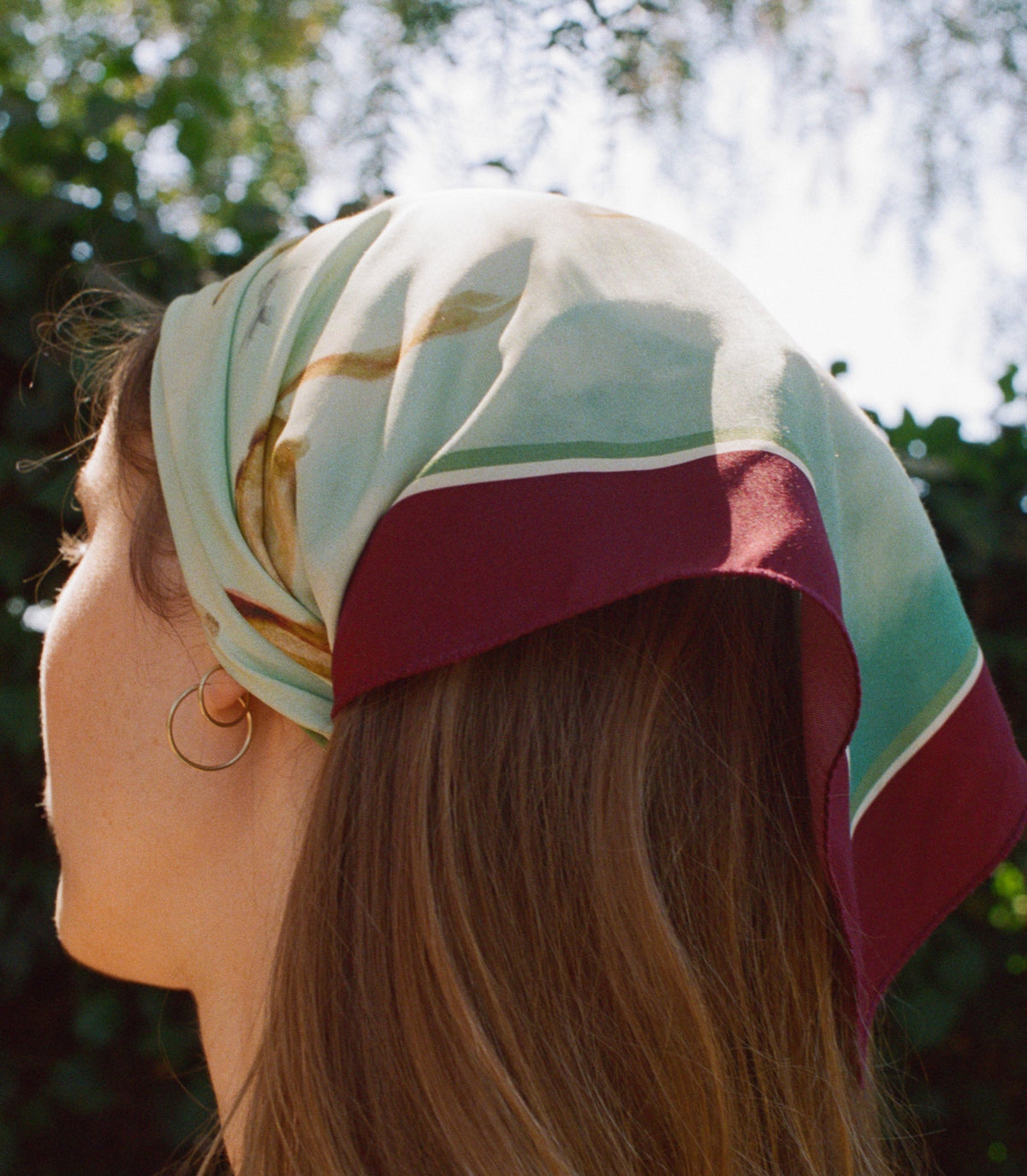 Petit Penny Bandana in Gallops Foulard, view 2