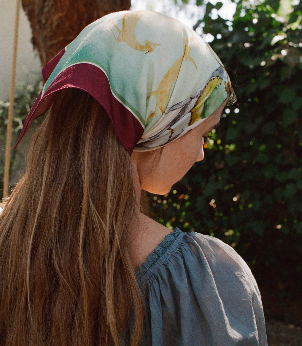 Petit Penny Bandana in Gallops Foulard, view 3