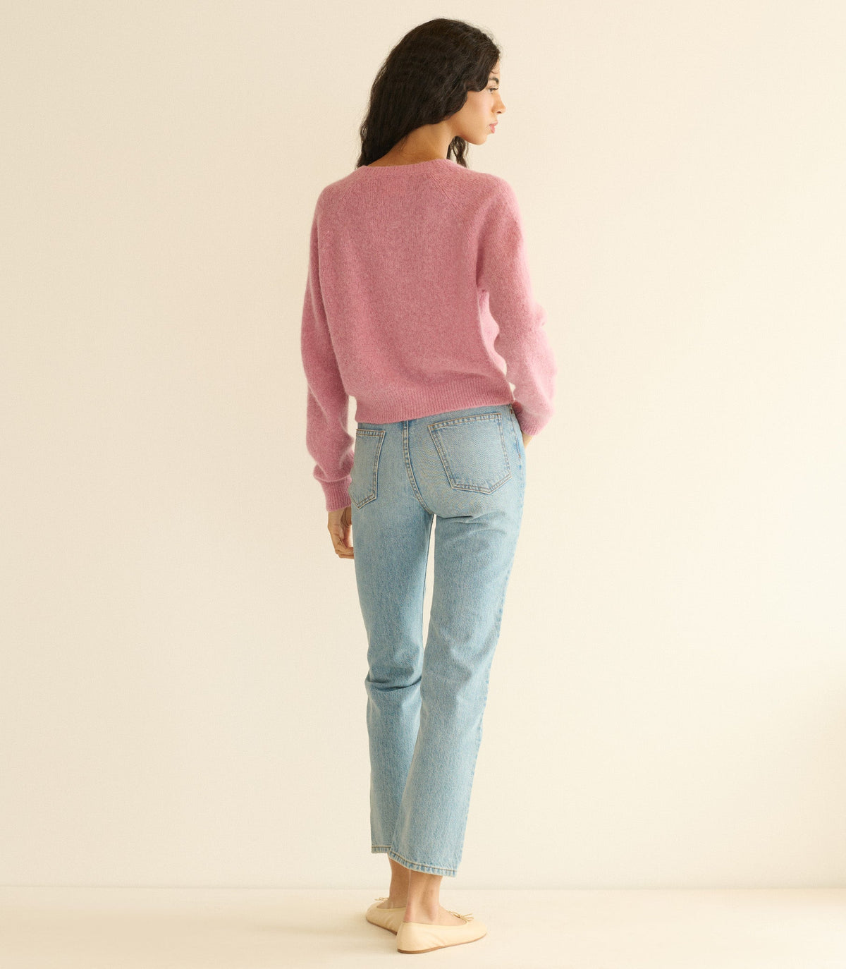 Petra Cardigan in Rosebud, view 2