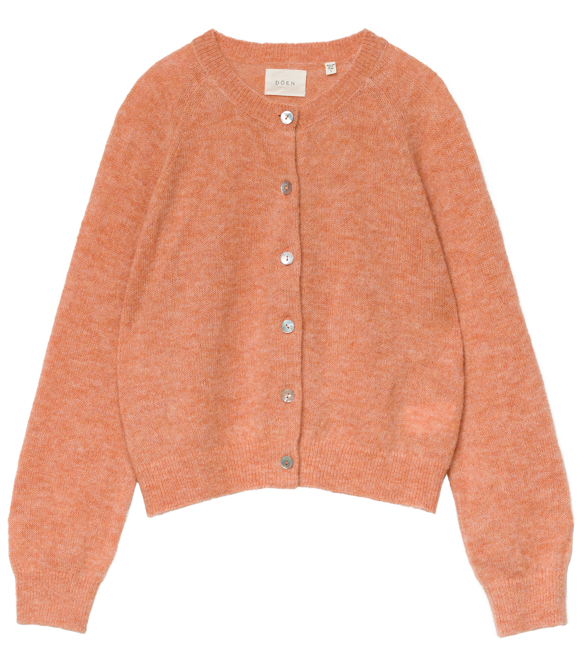 Petra Cardigan in Coral, view 6