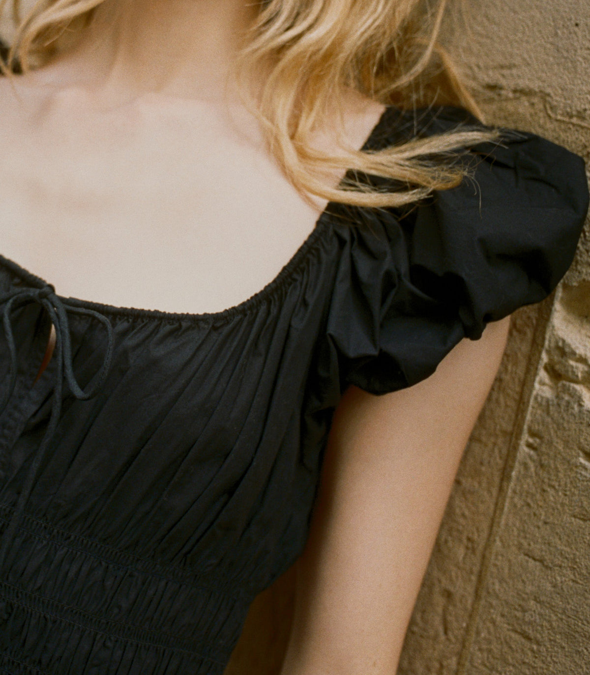 Quinn Dress in Black, view 3