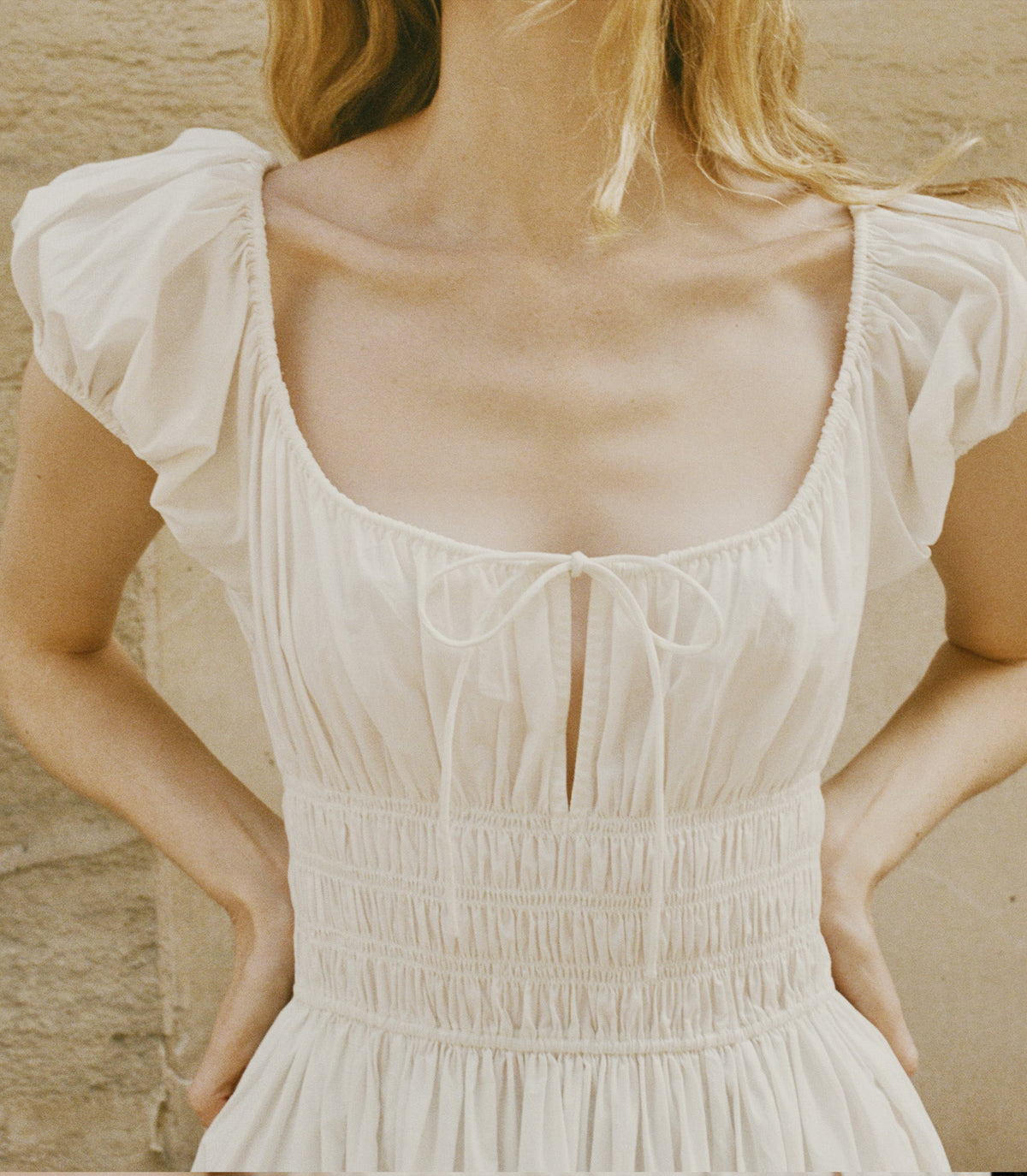 Quinn Dress in Salt, view 4