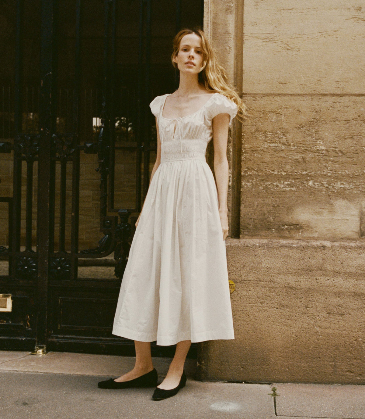 Quinn Dress in Salt, view 7