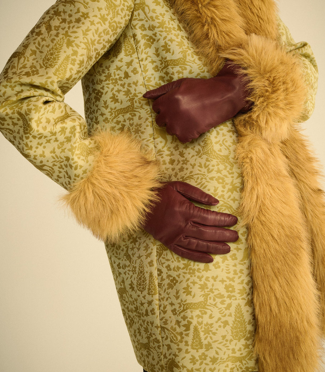 Rhine Gloves in Barolo Leather