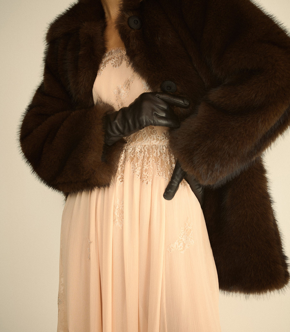 Rhine Gloves in Black Leather