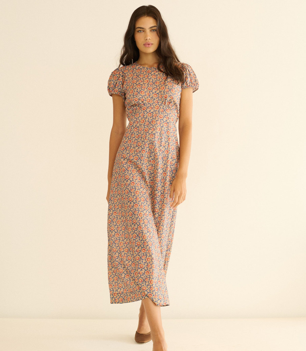 Rhodia Dress in Jardin du Soleil, view 3