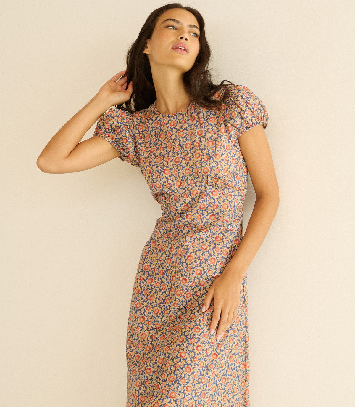 Rhodia Dress in Jardin du Soleil, view 2