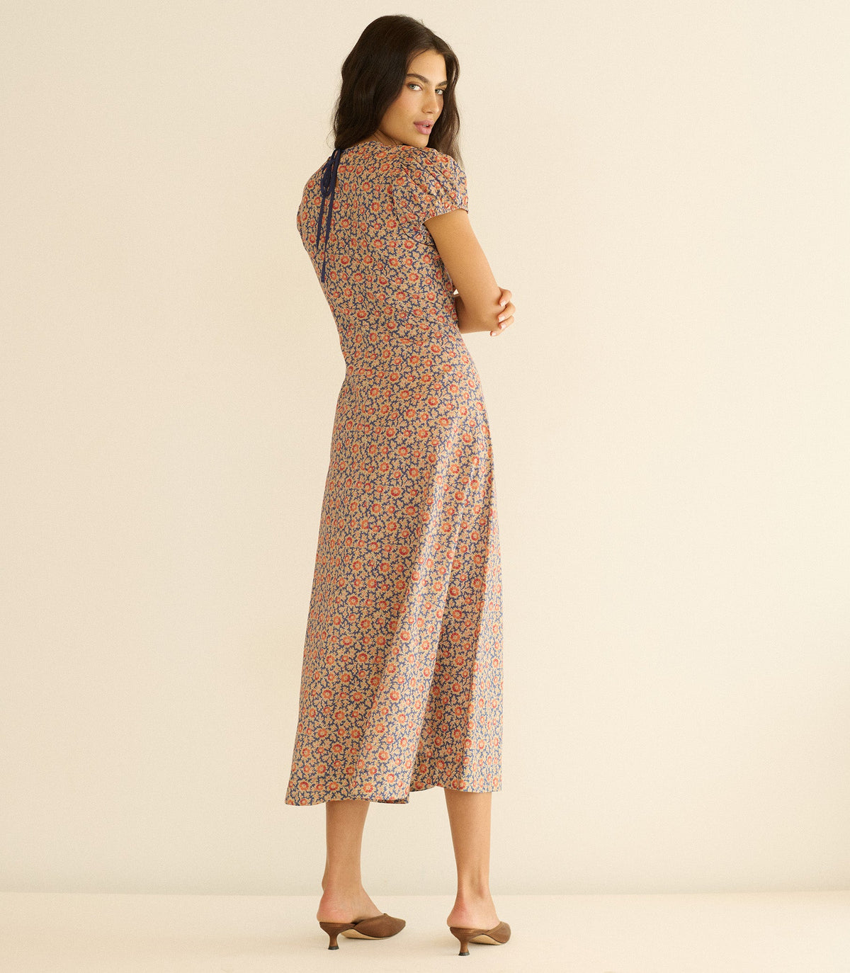 Rhodia Dress in Jardin du Soleil, view 4