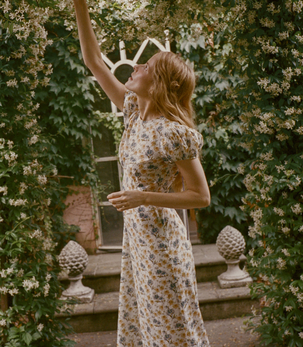 Rhodia Dress in Narcissus Bloom, view 3