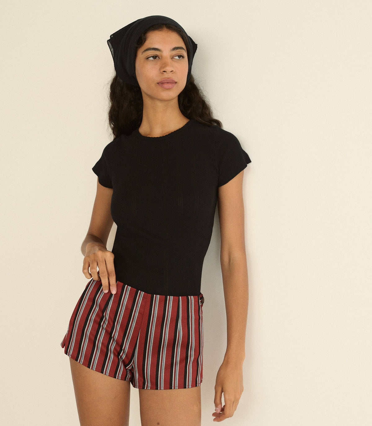 Rocco Short in Tremezzo Stripe, view 3