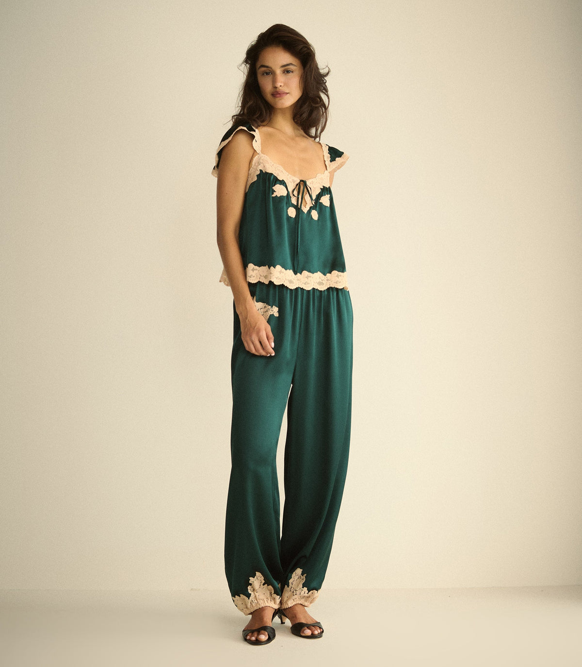 Rosalee Top in Scarab, view 2