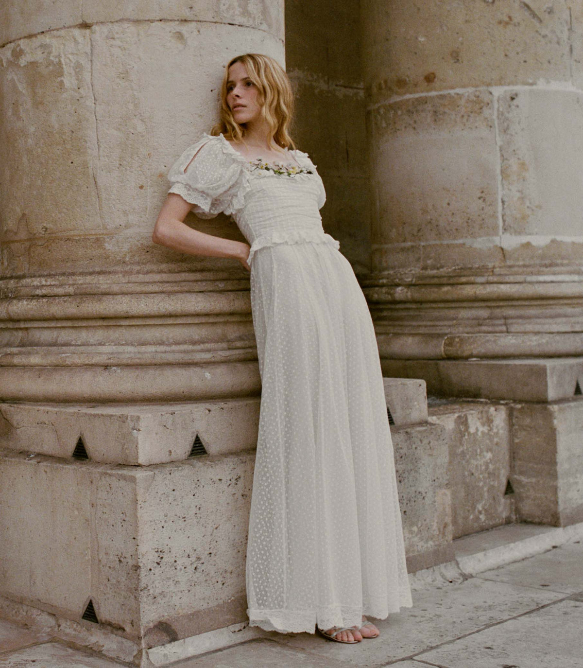 Sol Anniversary Dress in Salt, view 3