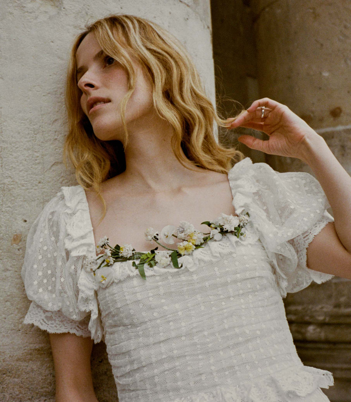 Sol Anniversary Dress in Salt, view 5