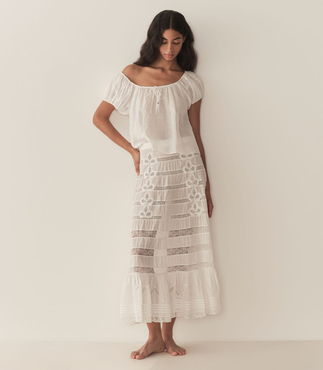 Solina Top in Salt