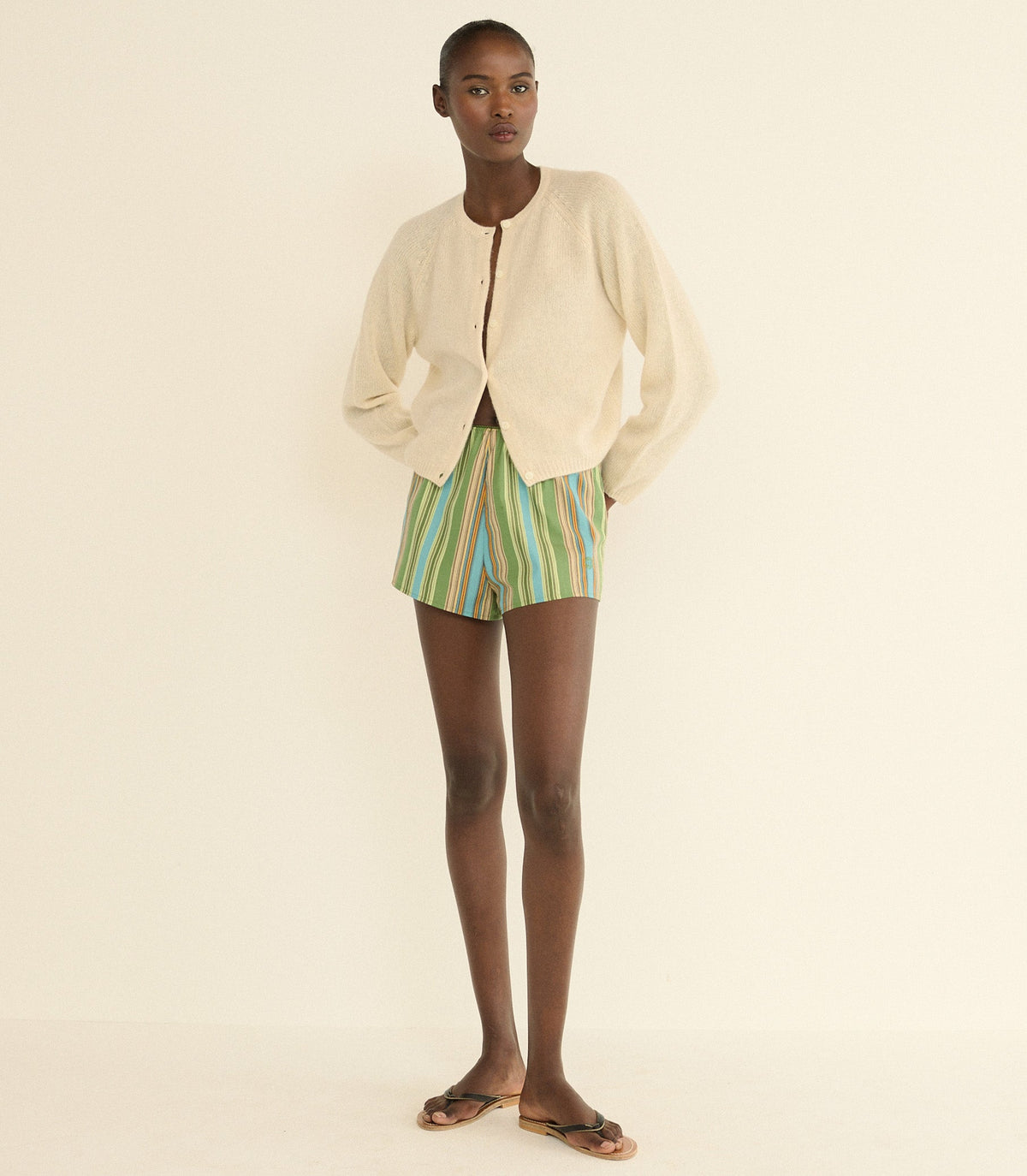 Thelma Short in Saint-Ouen Stripe, view 3