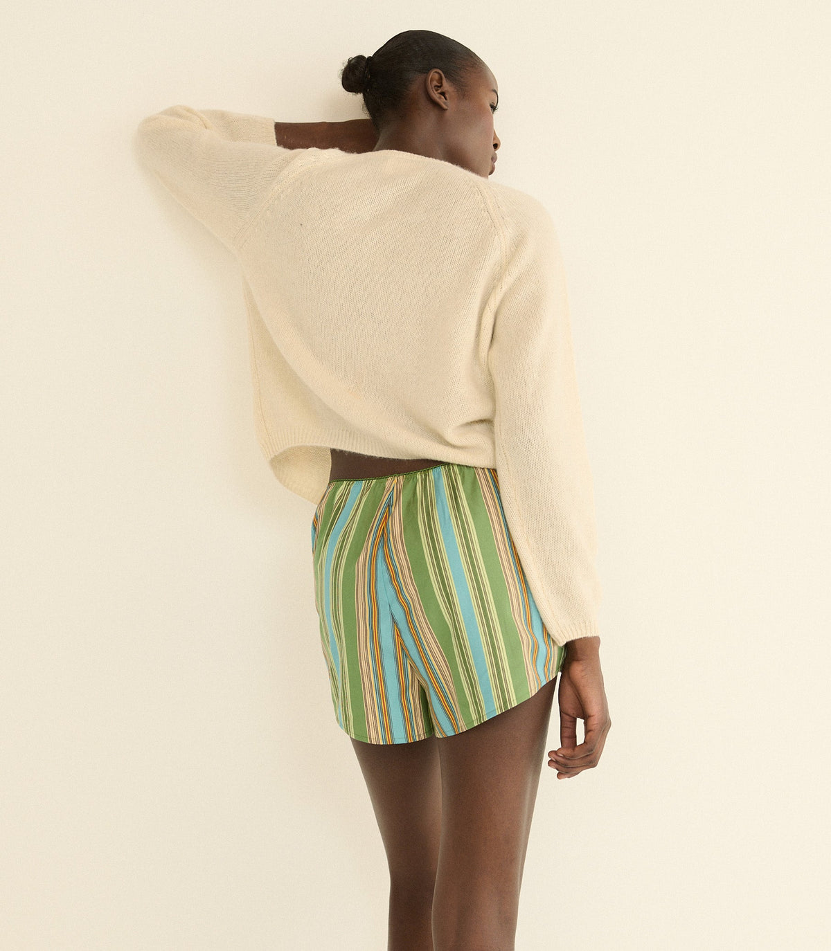 Thelma Short in Saint-Ouen Stripe, view 5