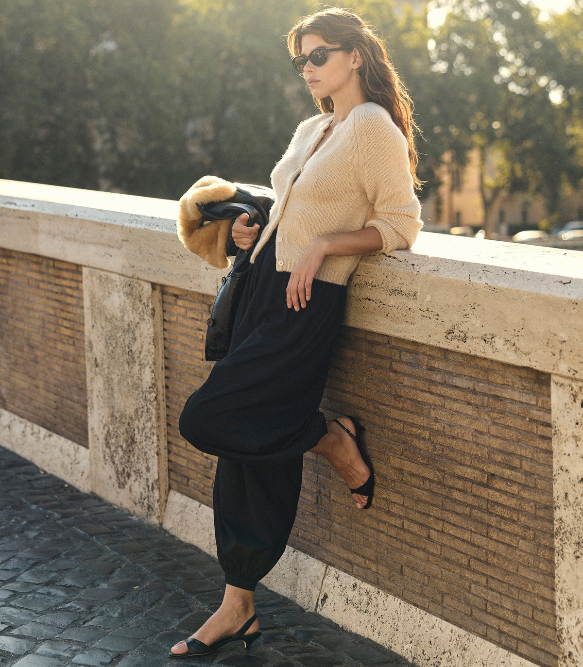 Theonie Pant in Black, view 2