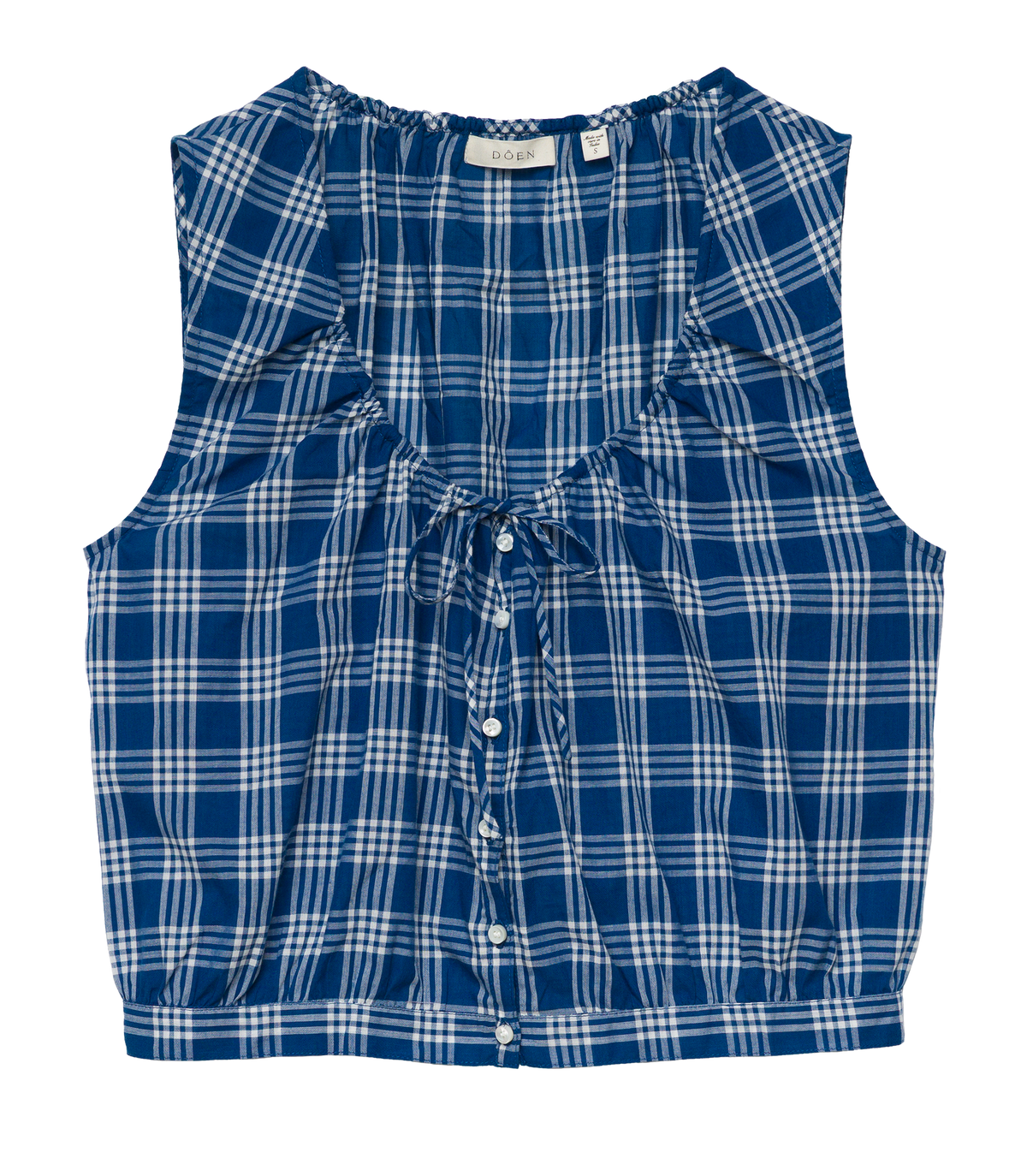 Theo Top in Dorset Plaid, view 8