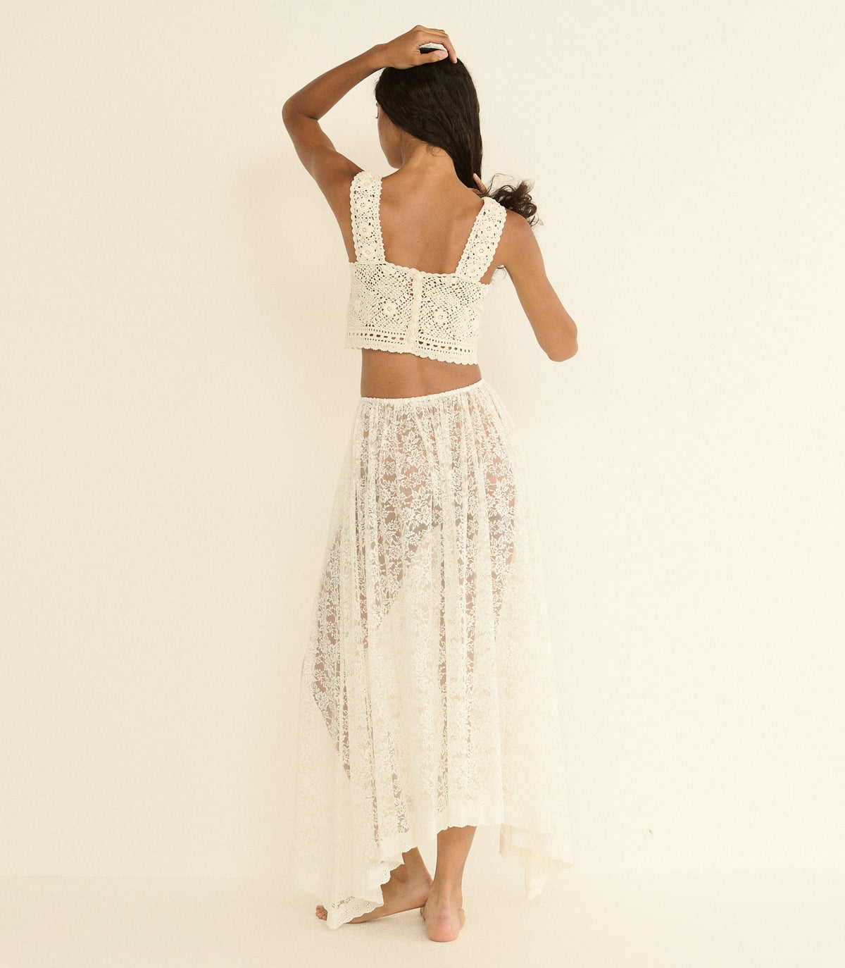 Theresa Top in Pearl, view 6